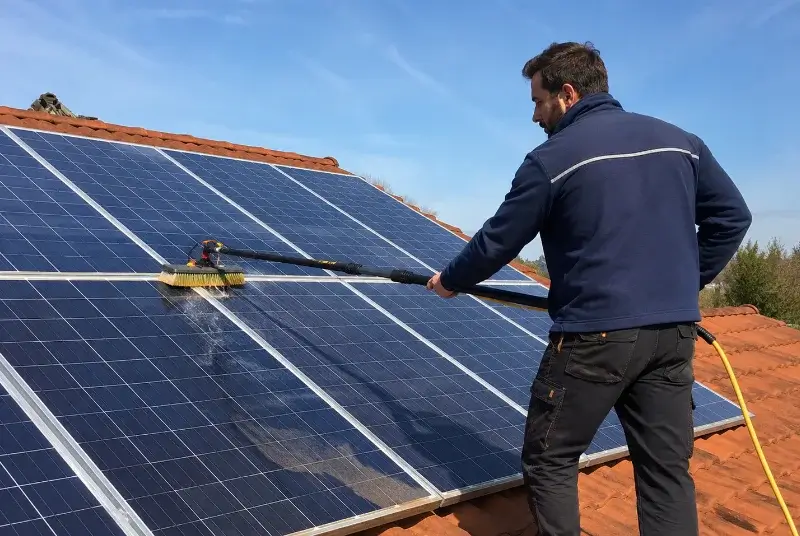 Nettoyage et entretien de panneaux solaires à Réaumur